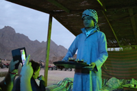 Бедуинский чай в горах Египта