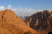 Горный пейзаж в горах Синая